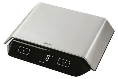 Zdjęcie produktu dla Elektroniczna waga kuchenna - Cyfrowa - Stal nierdzewna - 10 kg - Srebrny i czarny