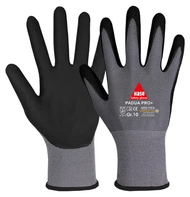 Produktbild von HASE SAFETY GLOVES Arbeitshandschuhe, Padua Pro+, EN 388, EN 420, Touchfähig, Größe 8