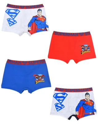 Produktbild von 4er-Set: Boxershorts Superman Bunt 134-140 cm