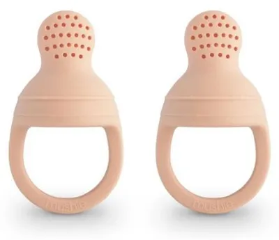 Produktbild von Mushie Obstschnuller - Blush - 2 Stück