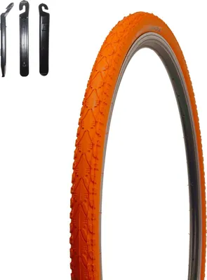 Produktbild von 1 x Kenda K-935 Fahrradreifen Fahrradmantel Orange 40-622 (28 x 1,5) inkl. Reifenheber