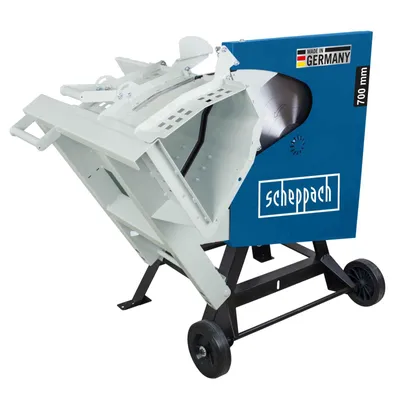 Produktbild von Scheppach Wippkreissäge HS720 Wippsäge Brennholzsäge Kreissäge | 700 mm Sägeblatt | 400 V Spannung | 4500 W Leistung | Schnittlänge 250-1500mm