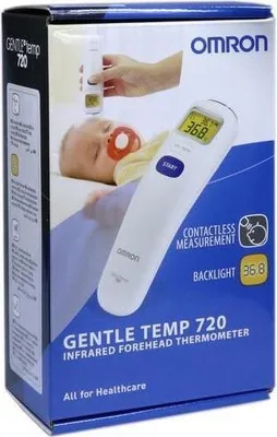 Produktbild von Bezkontaktný miešací teplomer Omron Gentle Temp 720 1 St