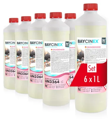 Produktbild von 6x 1 L BAYCINEX® Grundreiniger für Pools
