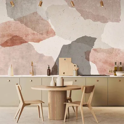 Produktbild von Vlies Fototapete - Colorful Terrazzo 350x245 cm Abstrakt a-A-0843-a-a