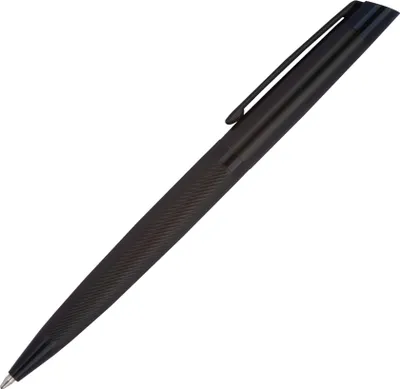 Produktbild von Drehkugelschreiber "CrisMa" aus Edelstahl / Farbe: schwarz