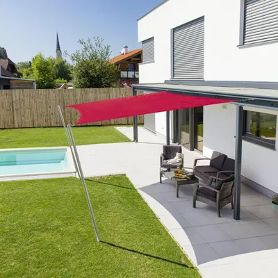 Produktbild von Windhager Sonnensegel Cannes brick 3 x 3 m