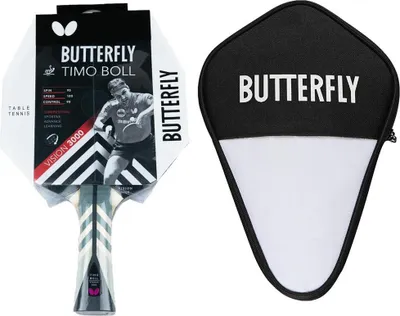 Produktbild von Butterfly 1x Timo Boll Vision 3000 Tischtennisschläger + Tischtennishülle | Tischtennisset Tischtennis TT Tabletennis