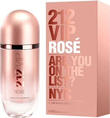 Produktbild von Carolina Herrera 212 VIP Rosé 80 ml EDP Spray