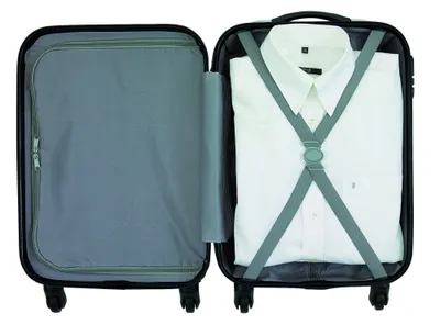 Produktbild von L-merch 56-02044 | Trolley-Bordcase Padua - Farbe: Turquoise - Größe: 55 x 35 x 20 cm