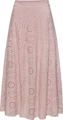 Produktbild von Buffalo Maxirock aus Eyelet-Spitze mit Unterrrock mauve Größe 38