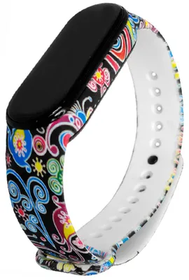 Zdjęcie produktu dla Opaska ChronSmarta do smartband'a Xiaomi Mi Band 5 / 6 / 7 (Wzór 01)