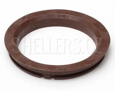 Obrázek produktu pro Vymezovací středící kroužek kol 82,0 / 66,1 (104.0200.081), plast, přesah kužele 4mm