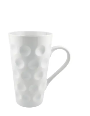Produktbild von Dubbetasse weiß 0,2 L ohne Aufdruck (durchgedubbt) - Kaffeebecher aus Keramik, Pfalz Dubbetass für Kaffee, Tee, Glühwein