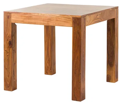 Produktbild von MASSIVMOEBEL24.DE Esstisch Akazie 80x80x76 honig lackiert OXFORD #31