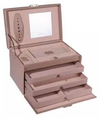 Immagine prodotto di Lussuoso cofanetto portagioie rosa Classico Rose 23238-90