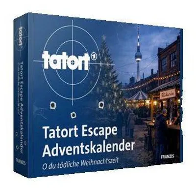Produktbild von FRANZIS 67277 - Tatort Escape Adventskalender: O du tödliche Weihnachtszeit