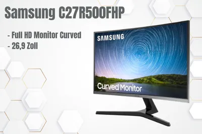 Obrázok produktu pre 27" Full HD zakrivený monitor Samsung CR50 (LC27R500FHRXEN)