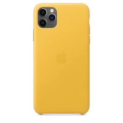 Produktbild von Apple MX0A2ZM/A - Cover - Apple - iPhone 11 Pro Max - 16,5 cm (6.5 Zoll) - Gelb