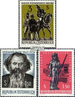 Produktbild von Briefmarken Österreich 1963 Mi 1129,1130,1131 (kompl.Ausg.) postfrisch Freimarke