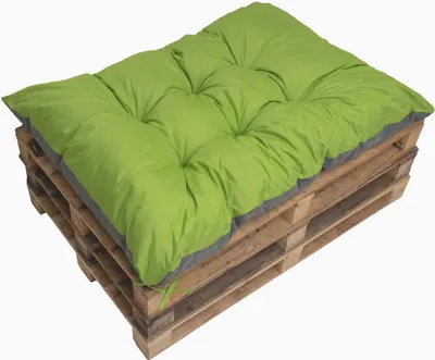 Produktbild von Palettenkissen 120×80 cm – Bequemes Sitzkissen für Palettensofa und Gartenlounge Palettenkissen  Limette Gartenkissen, palettenkissen outdoor