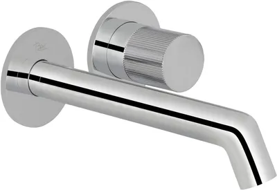 Produktbild von Ben Engraved Line Abdeckset für Unterputz Waschtischarmatur Chrom - Wasserhahn
