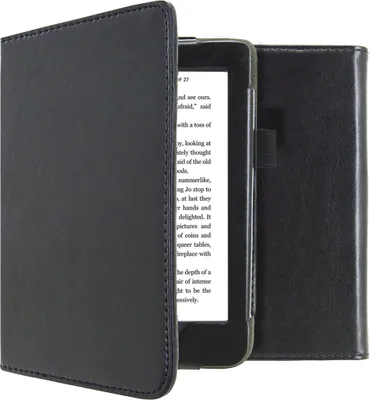 Produktbild von imoshion Vegan Leather Klapphülle Kobo Nia - Schwarz