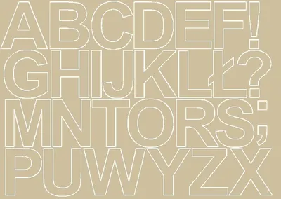 Produktbild von Selbstklebende Buchstabenaufkleber, 8 cm, beige, glänzend