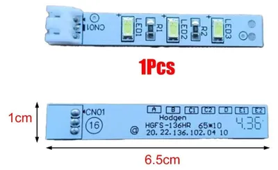 LED-Streifenlicht für Kühlschrank, Ersatz DA41-00519R, 12V