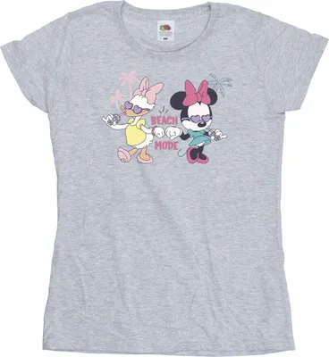Produktbild von Disney - "Beach Mode" T-Shirt für Damen BI33314 (S) (Grau)