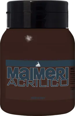 Obrázek produktu pro Maimeri Acrilico Akrylová barva Burnt Umber 492 500 ml 1 ks