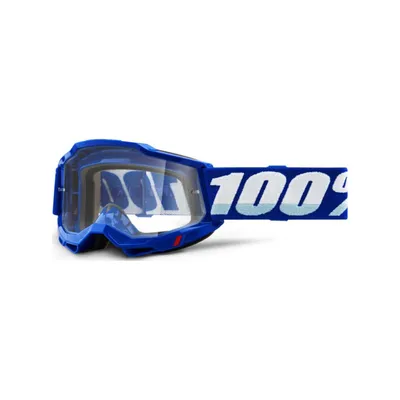 Produktbild von 100% Accuri II OTG Essential Motocross Brille, blau/weiß