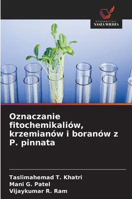 Produktbild von Oznaczanie fitochemikaliów, krzemianów i boranów z P. pinnata