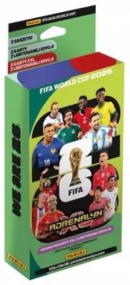 Obrázok produktu pre Panini: FIFA World Cup 2026 – Adrenalyn XL – XXL Blister Pack