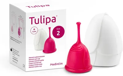 Obrázok produktu pre Menštruačný kalíšok veľkosť 2, 20 ml, TPE, pre menštruáciu