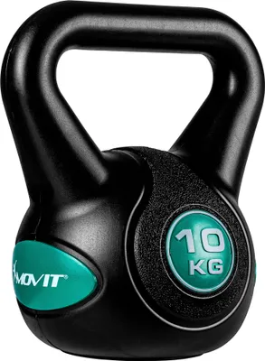 Produktbild von MOVIT Kettlebell Kugelhantel Rundgewicht Kugelgewicht Schwunghantel 10 kg petrol