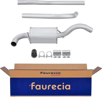 Produktbild von HELLA 8LB 366 020-941 Vorschalldämpfer Schalldämpfer für FORD FIESTA III (GFJ)