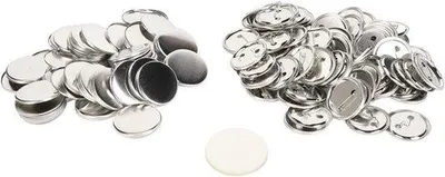 Productafbeelding van Handwerkset - 100 speldknopen (50 mm) voor creatieve projecten