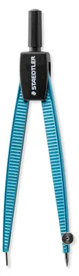 Image de STAEDTLER® 550 50 M1 Compas scolaire 550 50 bleu métallisé