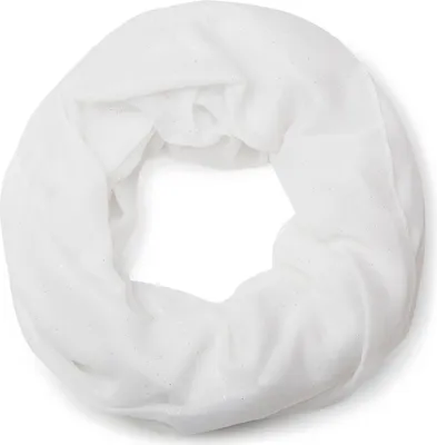 Produktbild von styleBREAKER Damen Loop Schal mit Glitzer-Effekt | Einfarbiger Schlauchschal aus weicher Viskose | Leicht & Elegant | 87 x 93 cm