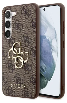 Produktbild von Guess Guhcs23S4Gmgbr S23 S911 Abdeckung - braun 4G große Metall-Logo