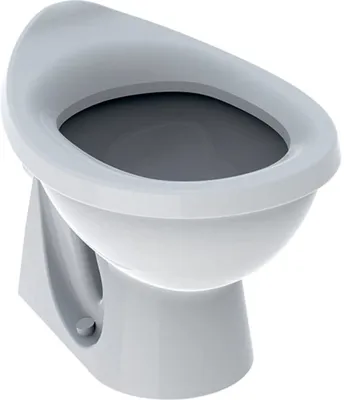 Produktbild von Geberit Bambini Stand-WC für Babys und Kleinkinder, Tiefspüler, H:26cm, weiß