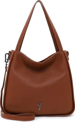Produktbild von SURI FREY Schultertasche Umhängetasche Gitty Shopper Darkcognac hellbraun