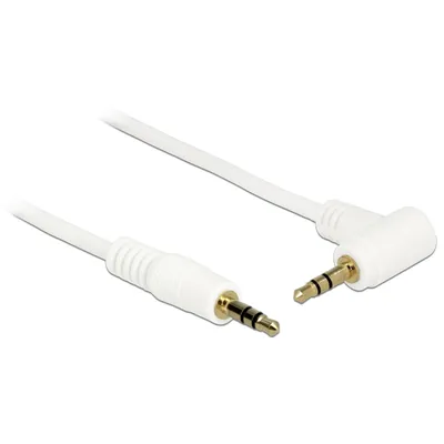 Produktbild von DeLOCK 3m 3.5mm M/M, 3.5mm, Stecker, 3.5mm, Stecker, 3 m, Weiß
