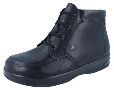 Obrázok produktu pre Finn Comfort, Grenoble, pánske, topánky, čierne, podšité, kožené, NOVINKA - pánska obuv / topánky, čierne, kožené (nappa)