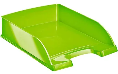 Immagine prodotto di Leitz 5226-30-54 Cestino portacarte Plus WOW - A4, polistirolo, verde metallizzato