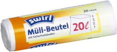 Produktbild von 1x Mülleimerbeutel 20 Ltr. Hauswaren, Müllsäcke