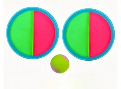 Produktbild von Kinderspiel für draußen, Werf- und Fangspiel, Ball mit Saugnapf