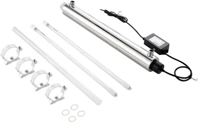 Imagen del producto de Purificador de agua UV de 22,7 litros/minuto. Filtro purificador de agua ultravioleta para consumo