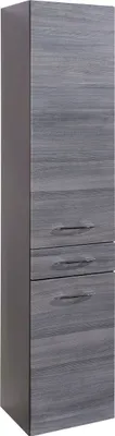 Produktbild von Seitenschrank Badschrank Hochschrank Badmöbel Badezimmermöbel "Graphit I"